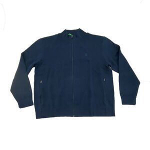 United Colors of Benetton  Men's Full Zip Jacket | Navy Blue |  Size XXLarge NEW